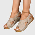 Angelina™ | Sandali in Camoscio con Suola Comfort