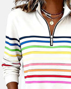 Irene | Maglione a righe comodo