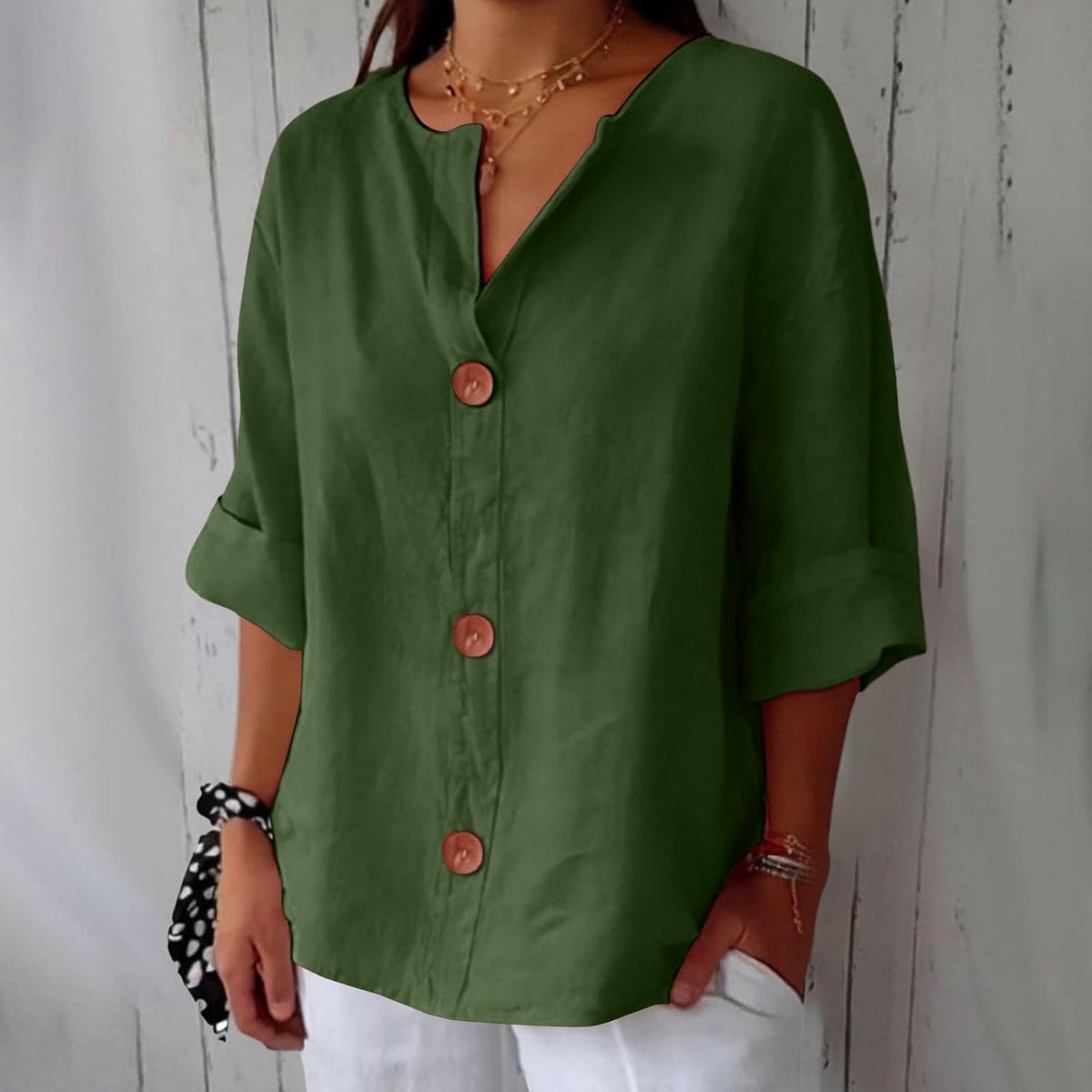 Noa | Blusa in lino casual