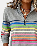 Irene | Maglione a righe confortevole