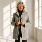Eleonora | Cappotto in lana di taglio midi
