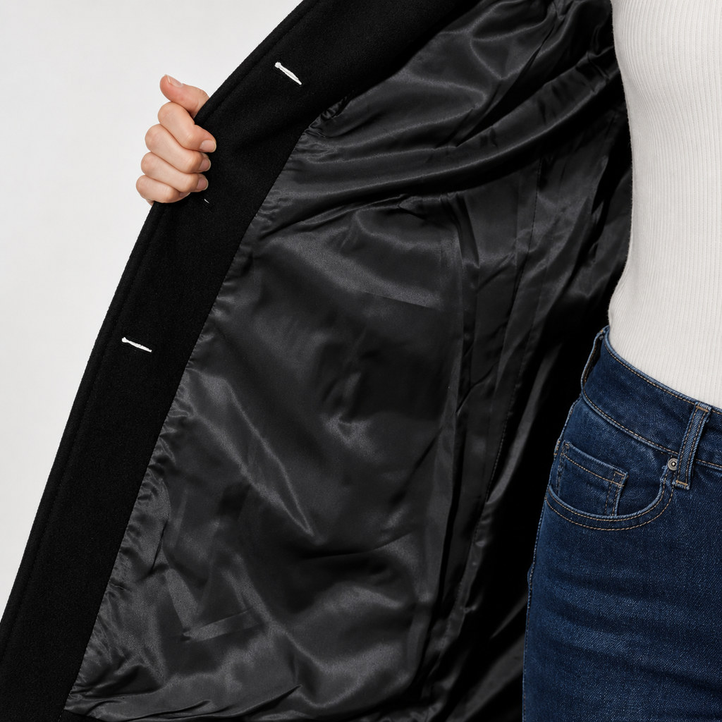 Cappotto Classico Scollo Sottile