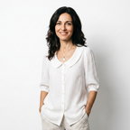 Alexia | Blusa elegante in cotone leggero con scollatura rotonda