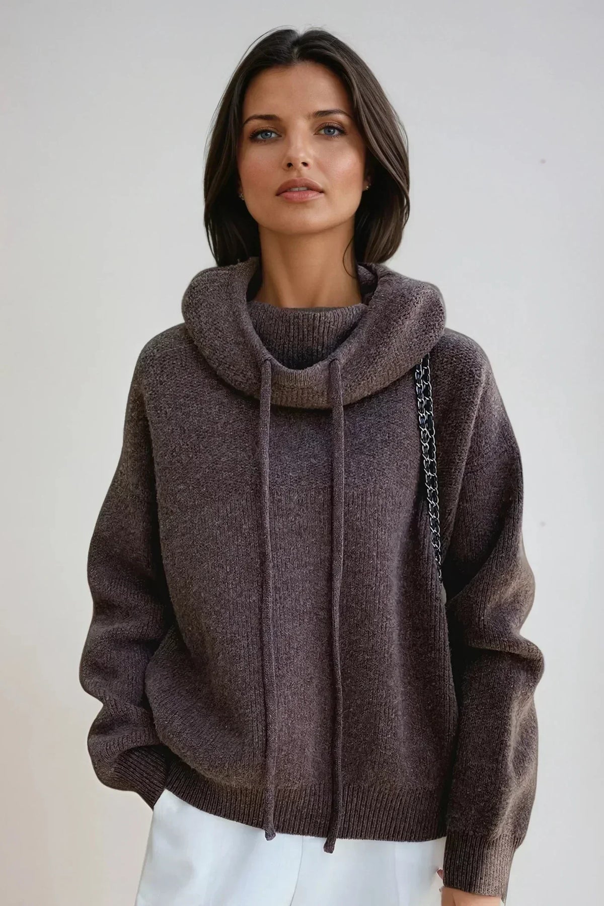 Nadia | Maglione a Collo Alto