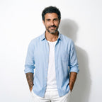 Camicia in lino Doha