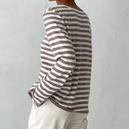 Riviera | Elegante T-shirt Maniche Lunghe per Donna