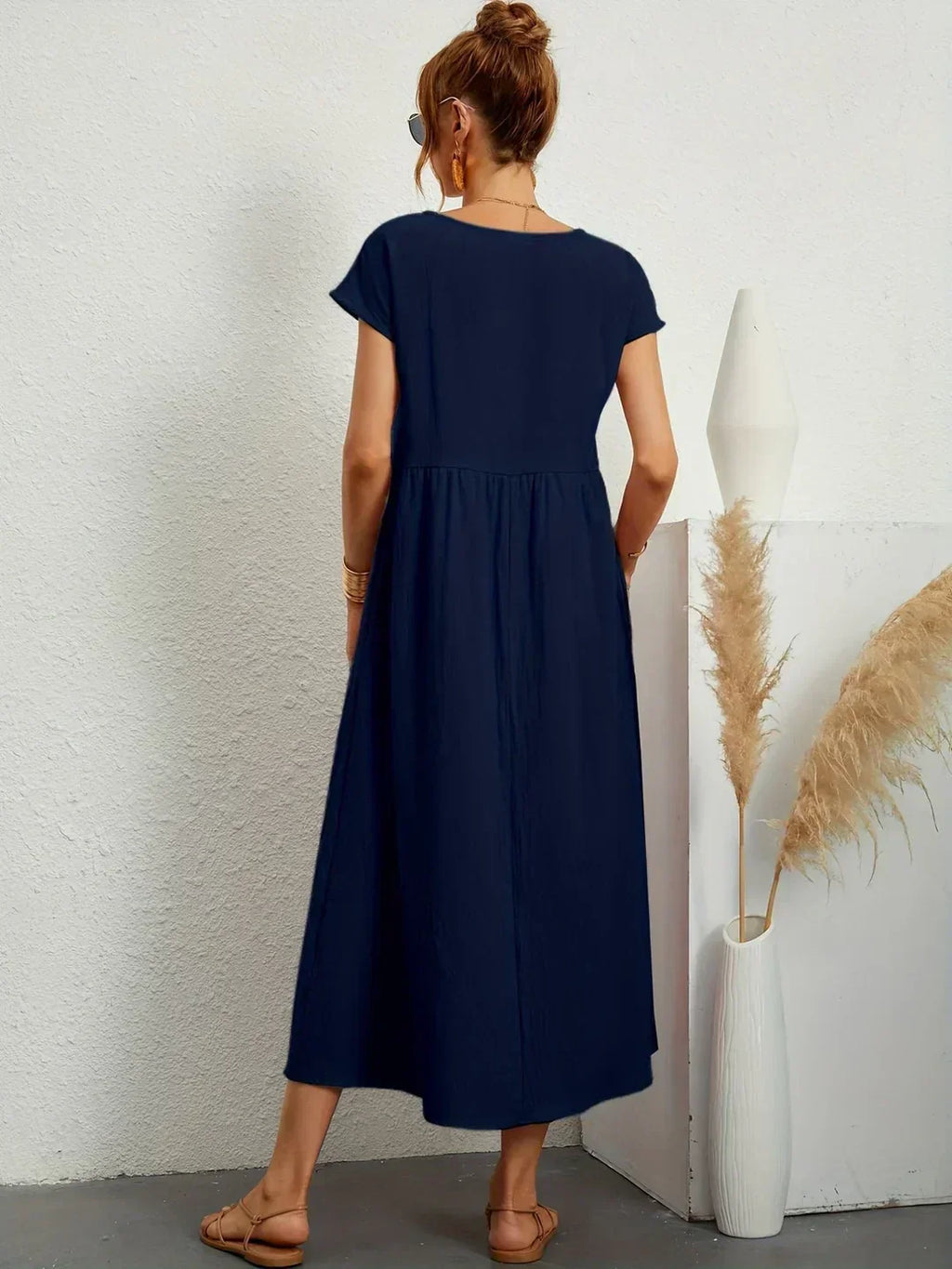 Aria | Abito midi fluido dall'eleganza senza tempo