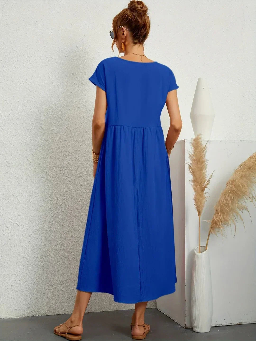 Aria | Abito midi fluido dall'eleganza senza tempo