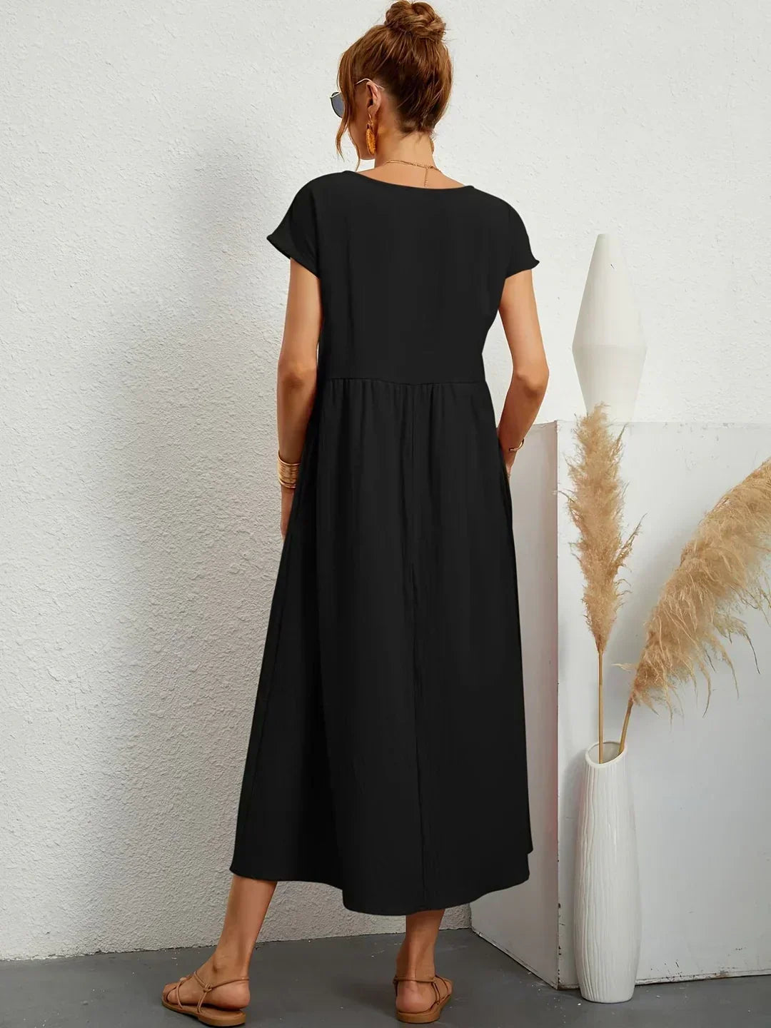 Aria | Abito midi fluido dall'eleganza senza tempo