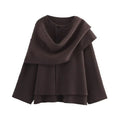 Cappotto con Collo a Scialle