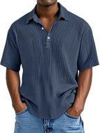 Adriano | Camicia estiva retro per uomo (Acquista 1, ricevi 1 GRATIS)