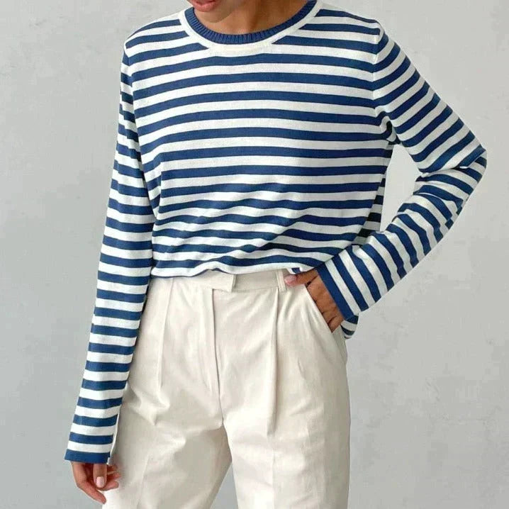 Riviera | Elegante T-shirt Maniche Lunghe per Donna