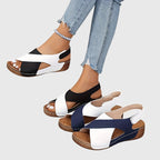 Angelina™ | Sandali in Camoscio con Suola Comfort