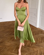 Liora | Abito Midi Elegante a Bustier