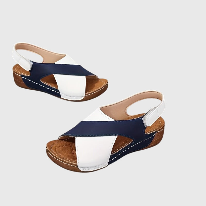 Angelina™ | Sandali in Camoscio con Suola Comfort