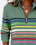 Irene | Maglione a righe confortevole