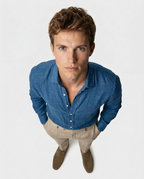 Camicia casual in lino