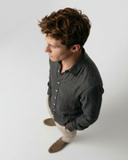 Camicia casual in lino