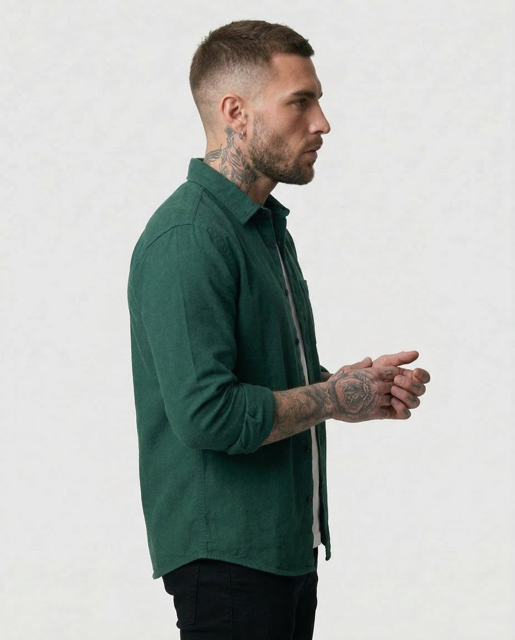 Camicia in lino Doha