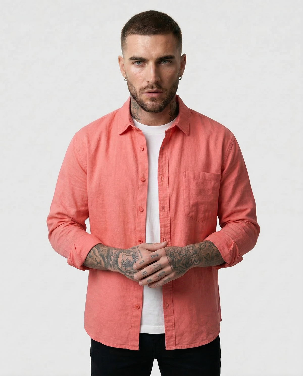 Camicia in lino Doha