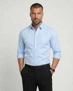 Mitchel | Camicia elastica senza pieghe per uomo