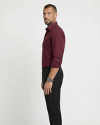 Mitchel | Camicia elastica senza pieghe per uomo