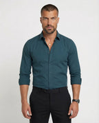Mitchel | Camicia elastica senza pieghe per uomo