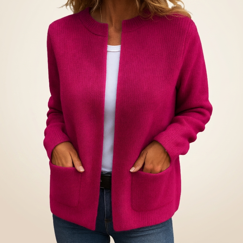 Lucie | Cardigan Casual con Tasche