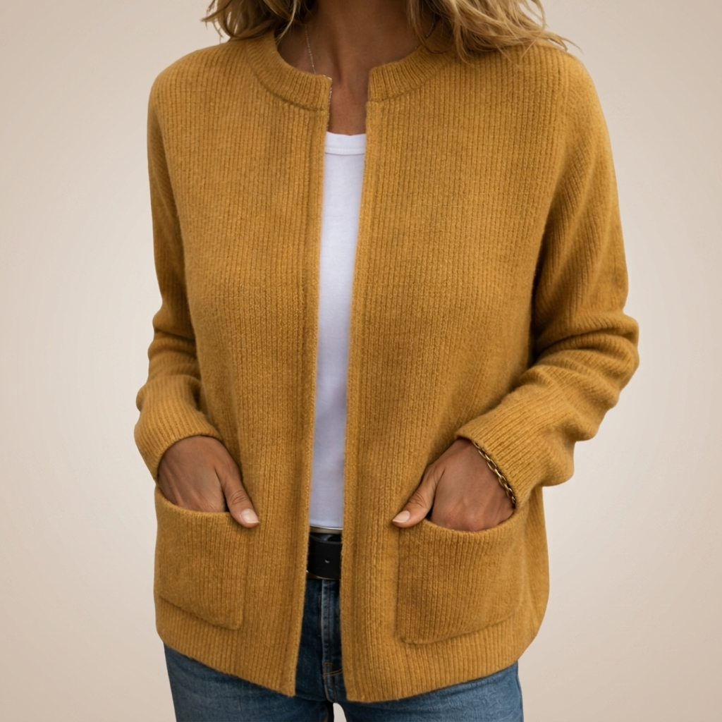 Lucie | Cardigan Casual con Tasche