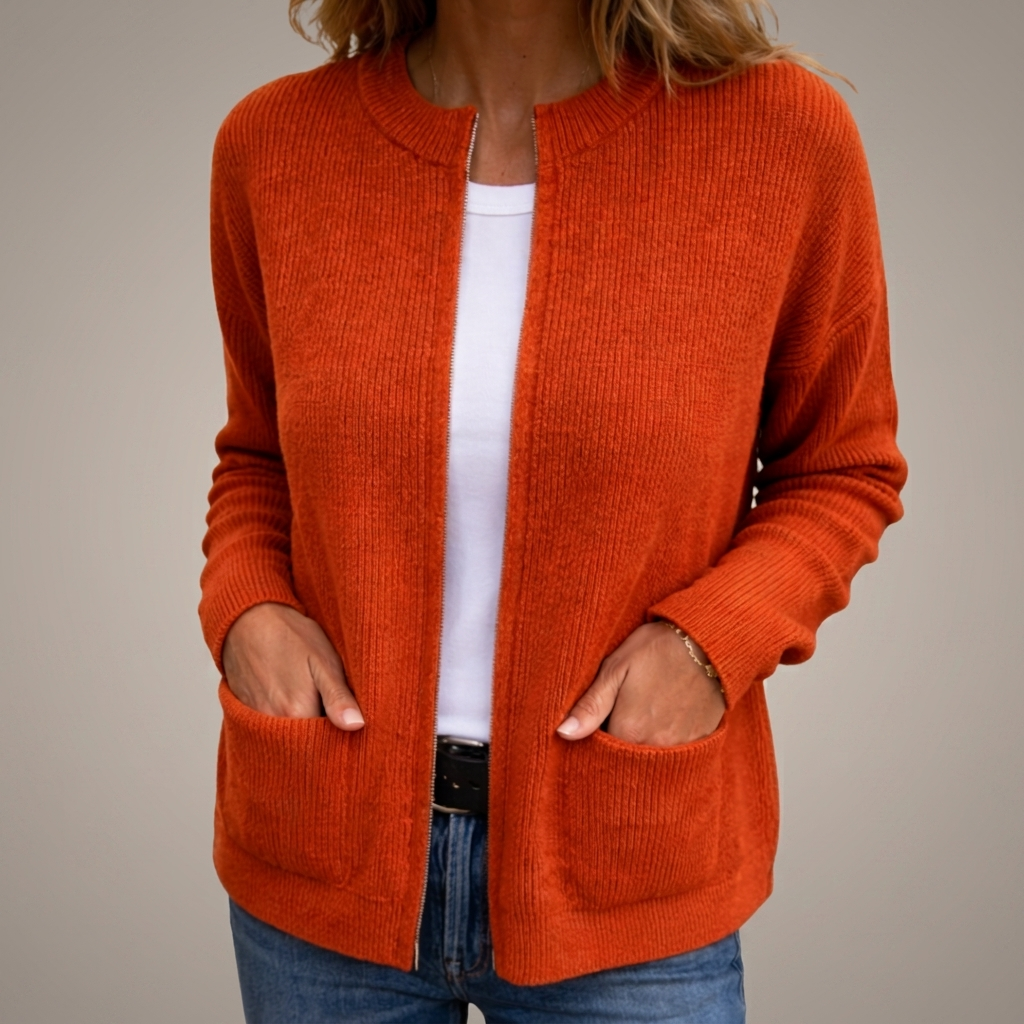 Lucie | Cardigan Casual con Tasche