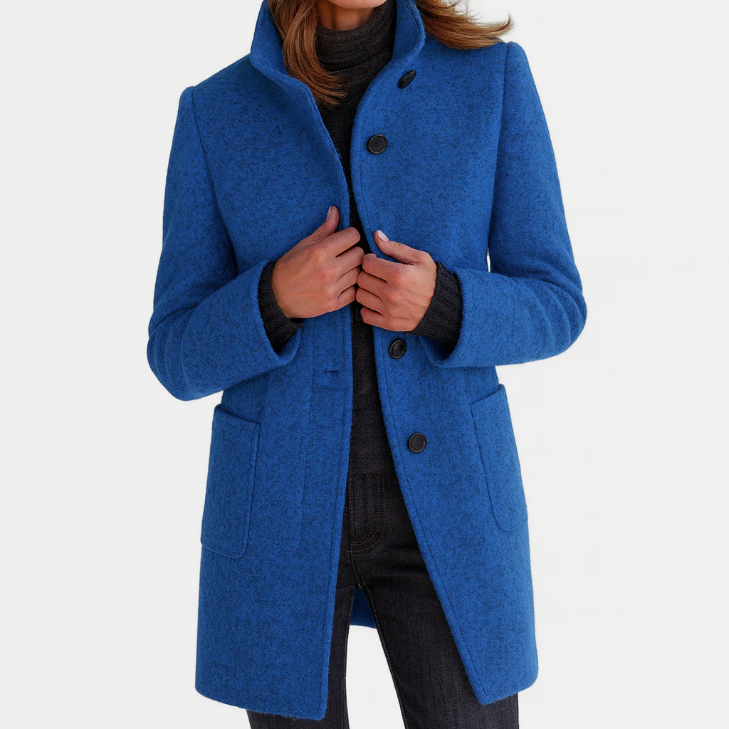 Eleonora | Cappotto in lana di taglio midi