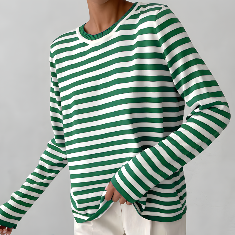 Riviera | Elegante Maglietta a Manica Lunga da Donna