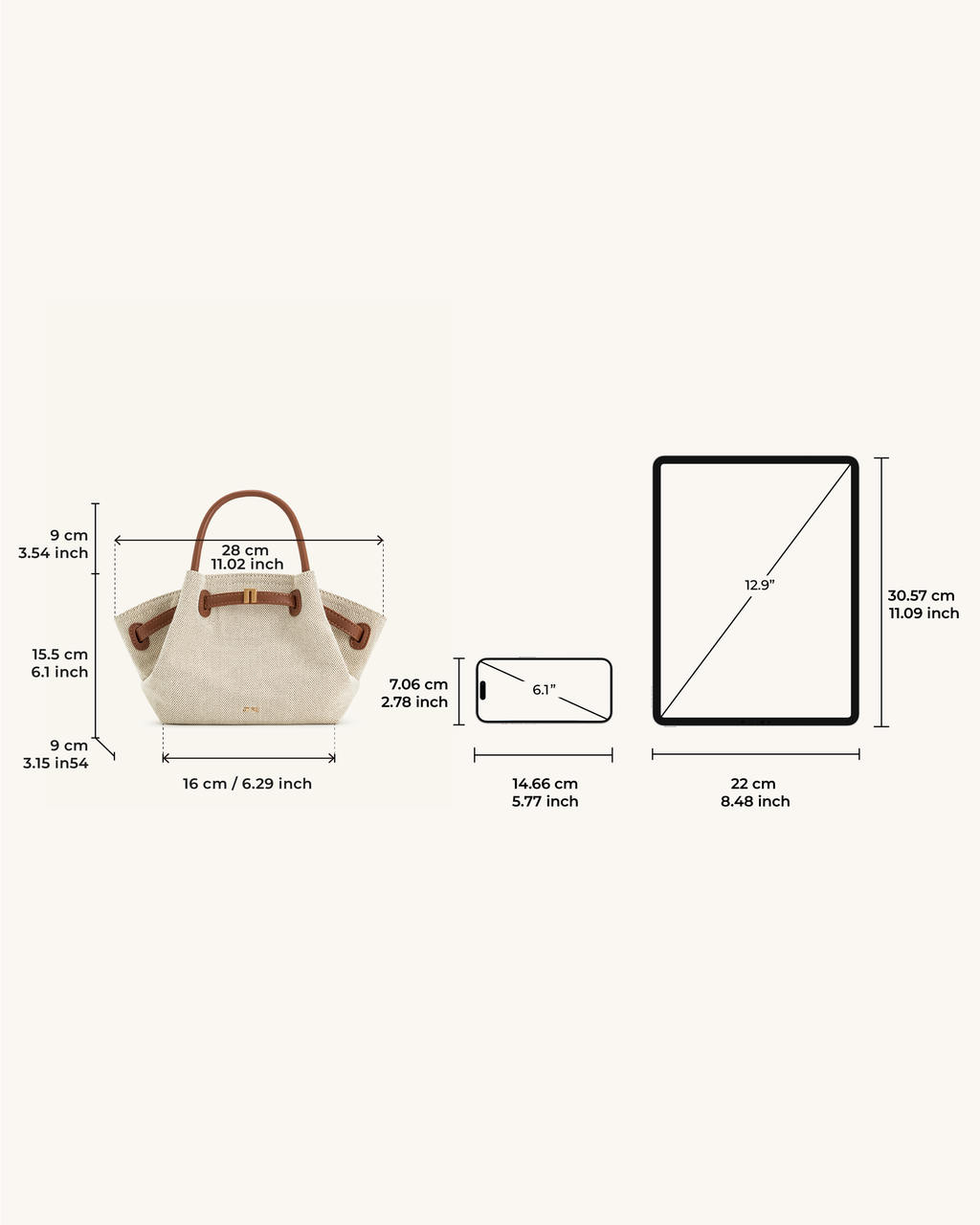 Sac Katelle Raphia